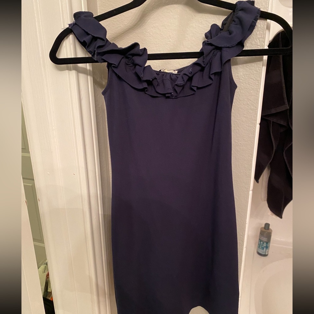 Off the shoulder mini dress